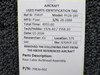 79836-002 Piper PA28-180 Rear Cabin Bulkhead Assembly