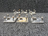 79781-002, 68094-003 Piper PA32R-300 Aft Seat Attach Plates Assembly (Set of 6)