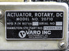 807661 (Alt: 754909-1A) Hamilton 20710 Rotary Actuator