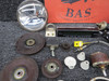 Beechcraft B24R Goodie Bag w Digital Clock, Rheostat, Switches, Brackets, etc.