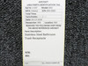 Cessna Stainless Steel Bathroom Trash Receptacle