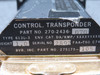275175-105 (Alt: 270-2436-070) BVR Transponder 613L-3 Control Assembly