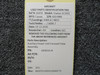 6200221-8 Cessna Citation III 650 Auxiliary Power Unit Forward Tube Assembly