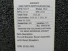 19321-001 Cirrus SR22 Circuit Breaker Panel Assembly with Reset Breakers