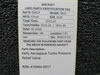 470944-0017 Kelly Aerospace Turbo Pressure Relief Valve