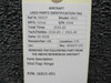 16815-001 Cirrus SR22 Mid Flap Hinge