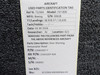 233A3207-7 (Alt: 233A3207-424) Boeing 737-800 Door Warning Annunciator Panel