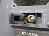 233A2220-1 Boeing 737-800 Clock and Nose Wheel Steering Switch Panel Assembly