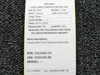 5565440-59 (Use: 5565440-89) Cessna 500 Trim Tab Braze Assembly