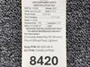 60-324146-5 (Alt: C2400L4VT958) Beechcraft B60 Compass Assy w Mount (Lighted)