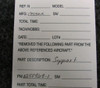 1250969-1 Cessna Support with 8130-3 (New Old Stock) (JC)