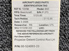 60-524093-23 Beechcraft B60 Propeller Detent Control Rod LH