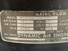 60-384006 (Use: 60-384006-5) Dynamic Air M6921N-6A Condenser Blower Fan (28V)