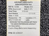60-430241 Beechcraft B60 Cabin Step Bellcrank Assembly