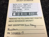 44283-7 Rockwell 112TC Arm Assy Rudder