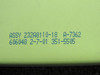 232A8110-18, 232A4440-2 Boeing 737-800 Oxygen Mask Holder Assembly