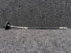 21397-003 Piper PA24-180 Rudder Trim Control Tube Actuator Assembly with Knob