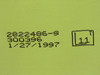 2822486-9 LearJet 31A Wing Access Panel