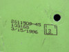 2611509-45 LearJet 31A Pedestal Control Floorboard Panel