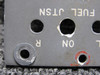 6608279-16 LearJet 35A Fuel Overlay Panel with Green Repairable Tag (Volts: 5)