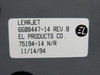 75194-14 (Alt: 6608447-14) EL Products Center Switch Panel, Lighted
