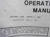 MR-0891-1 Mitsubishi MU-300 Operating Manual