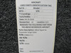 978812-5-1 Allied-Signal Inc Pneumatic Surge Valve