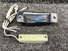 1213748-19, 1213748-6 Cessna T206H Pedestal Light Assembly LH with Shield Lens