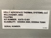 KATS-13-001 Kelly Aerospace Aftermarket Air Conditioning Kit w Paperwork & STC