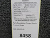 800435-00 (Use: 800435-01) Piper Oxygen Supply Pressure Gauge