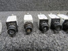 7274-2-15, 7277-2-5, 7277-2-4 Klixon Push Breakers Set of 10 (Amps: 2-15)