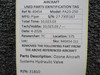 31810 Ozone Aircraft Systems Hydraulic Valve