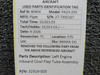 32919-003 Piper PA23-250 Left Engine Inboard Cowl Flap Tube Assembly