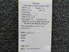 2325022-16 Learjet 31A Inboard Track Assembly RH