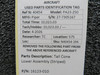 16123-010 Piper PA23-250 Tail Cone Lower Assembly