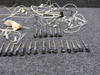 Beechcraft King Air 200 Instrument Post Light Set
