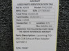 78687 Lycoming TIO-540-C1A Exhaust Pipe Adapter Cylinder 2