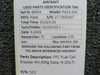 521 (Alt: 454-321) Piper PA23-250 FFC Fuel Cell Bladder RH (Mfg Date: 9-2017)