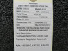 640135C, 636202, 636203 Continental GTSIO-520-H Fuel Pressure Regulator Assembly