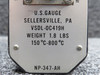 VSDL-0C419H (Alt: 9912147-15) US Gauge Interturbine Temperature Indicator, 28V