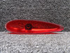 D-9961-3 Grimes Rotating Beacon Navigation Lens with Revision (Red)