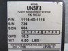 1116-40-1116 Universal Avionics 1K-NCU Flight Management System w Modifications