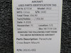 20131-002 Cirrus SR22 Parachute Cross Beam Mount