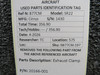 20166-001 Cirrus SR22 Exhaust Clamp