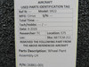 26861-001 Cirrus SR22 Wheel Pant Assembly LH