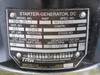 23080-001-1 (Alt: 9912038-4) TRW DC Starter Generator w Mods (30V, 400A)