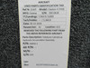 60856-1 Teledyne Cylindrical Hydraulic Accumulator Assembly