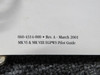 060-4314-000 Honeywell 2001 EGPWS MK VI and MK VIII Pilots Guide