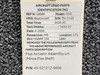 45-521212-6608 Beechcraft G58 Flap Actuator Assembly LH