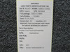 5565440-63 Cessna Citation Rudder Trim Pushrod Assembly